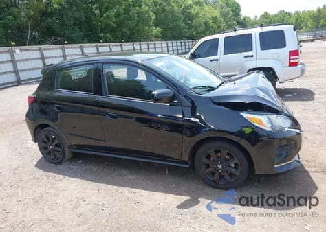 2022 Mitsubishi Mirage Black Edition/Se из США, поврежденный, VIN ML32AWHJ7NH005410